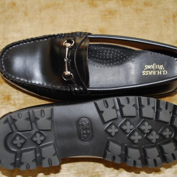 GH Bass Weejun Lug Sole Horsebit Loafers - Picture 4 of 4